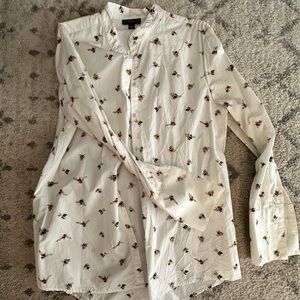 Victoria Beckham Blouse with bees